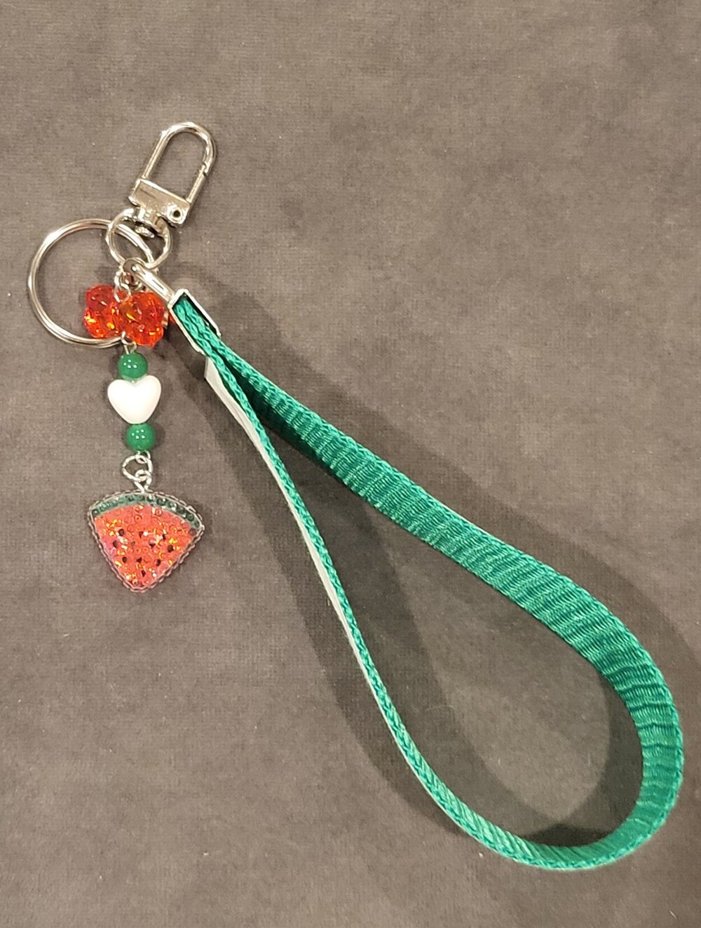 Handcrafted Wristlet Key Chain/ Bag Charm- NWT - Picture 4 of 5
